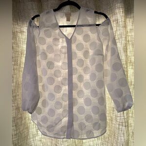 Chico’s Cold Shoulder Top